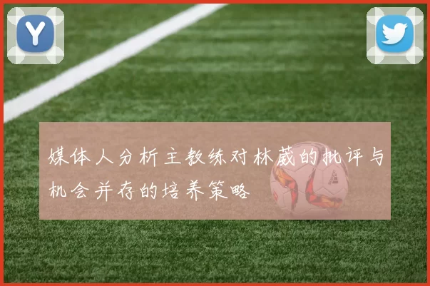 媒体人分析主教练对林葳的批评与机会并存的培养策略